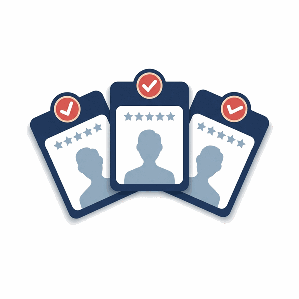 2. Receive your tailored list of Roofers